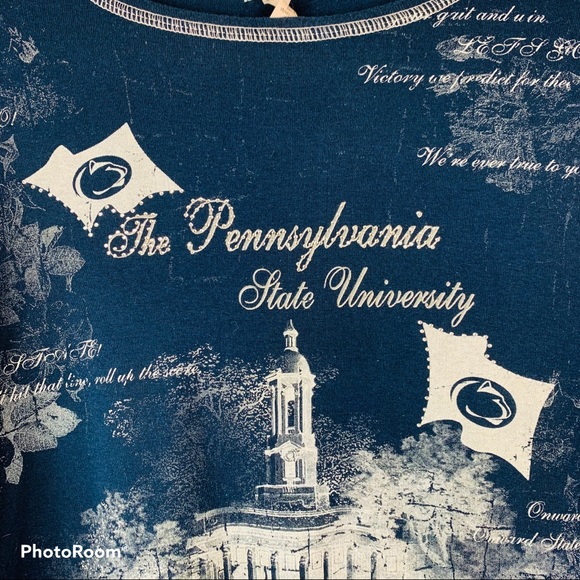 P. Michael Penn State 3/4 sleeve Top, PSU - Picture 3 of 5